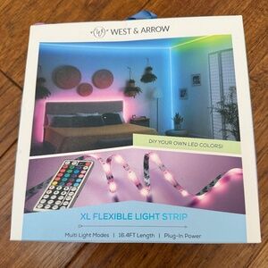 XL multicolor light strip NWT